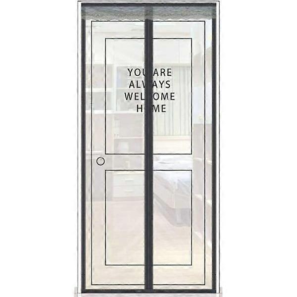 Magnetic self-closing mosquito net, 90x210cm (35x83 inches)