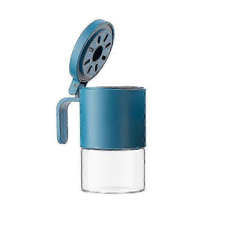 AURA 2pcs Plastic Spice Jar Withspoon With Moisture Proof Design For Kitchen Use