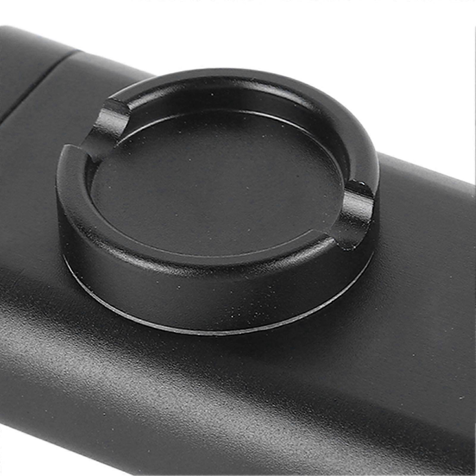 Storage Case with Mini Grinder Aluminum Alloy Simple Operate All in One Grinder Smoking Grinders for Outdoor Black