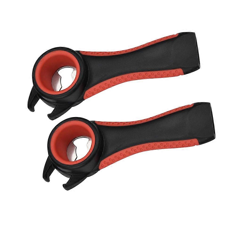 Bottle Opener Manual Multi Function Bottle Opener Everyday Use Home Kitchen 15x6x2.6cm 2Pcs