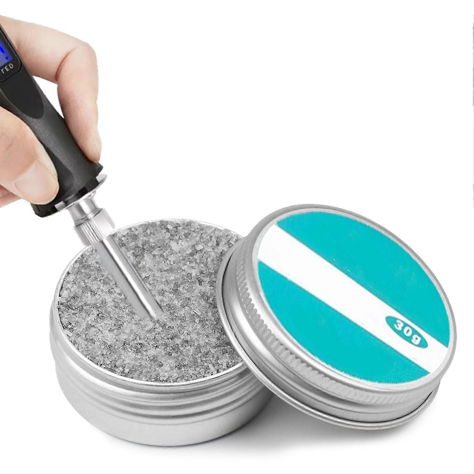 Soldering Tip Cleaner 30g, Reactivator for Soldering Tips, Cleaning Solution for Oxidized Soldering Iron Tips