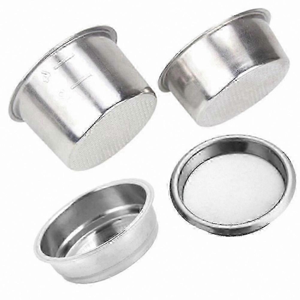 4-Pack 51mm Coffee Filter Basket Replacement for Bottomless Portafilter Espresso Machines