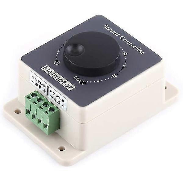 12V speed controller 12V motor controller, pulse width modulation PWM motor speed controller 10-60V 20A DC waterproof shell