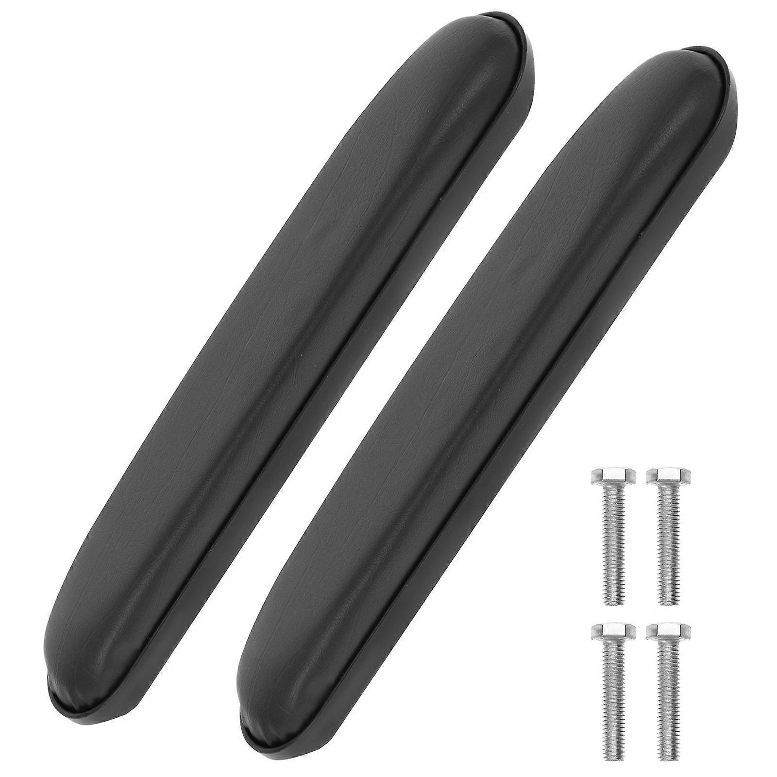 Armrest Replacement Office Chair Arm Rest Cushion For Wheelchair Swivel Chair Contoured Support Wrists 1 Pair