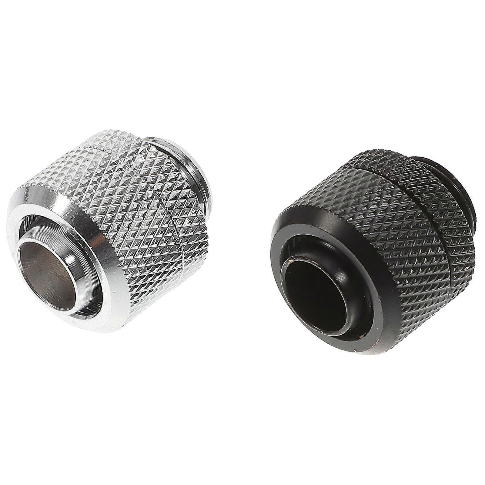 Water Cooling Fittings Kit G1 4 Thread Tube Connectors Professional Design For Computer Building 2Pcs