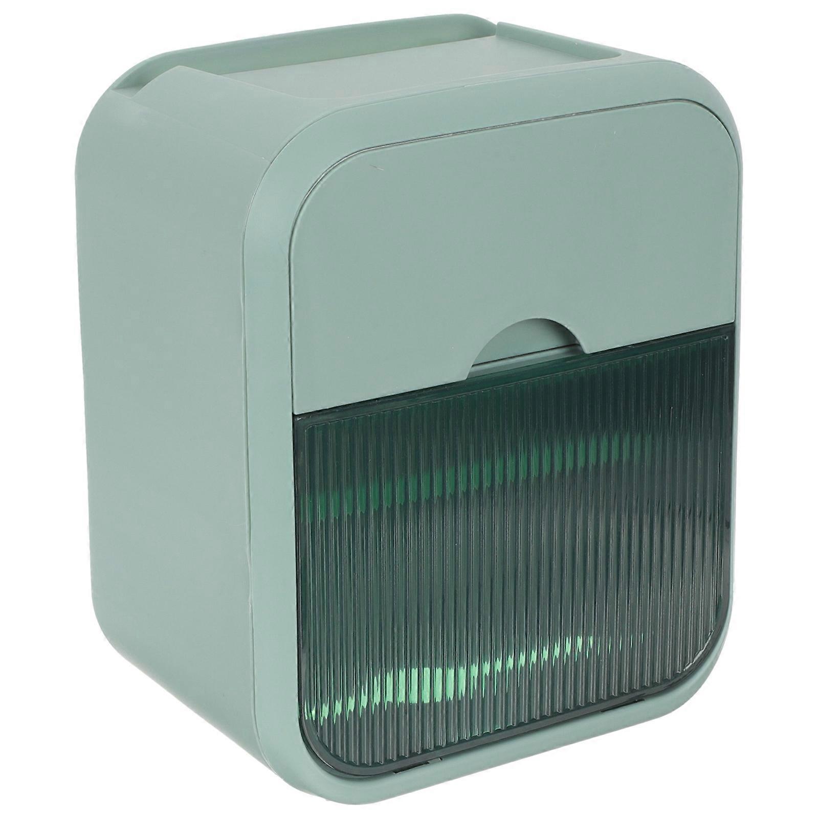 Household Napkin Dispenser Wall Mounted Kitchen Use Dust Proof Rectangular 1Pcs
