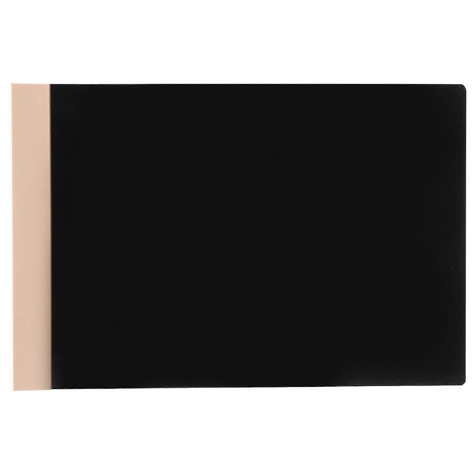Compact Desktop Chalkboard with Stand Versatile Message Board for Home, Office, Café, and Restaurant Notice Displays Stylish Writing Board for