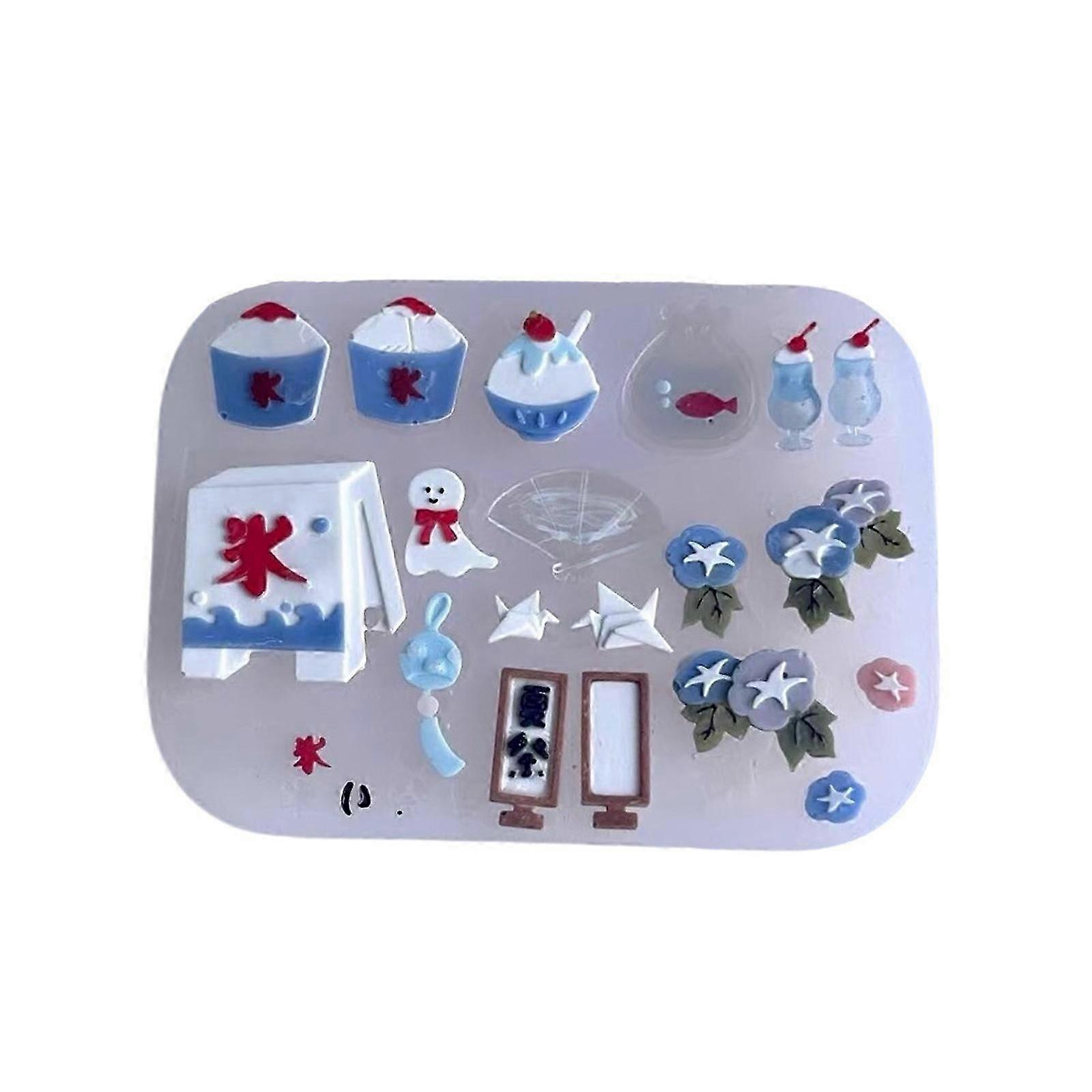 Beautiful Handmade Item Crafting Mold Flexible Alternative Resin Mold Practical