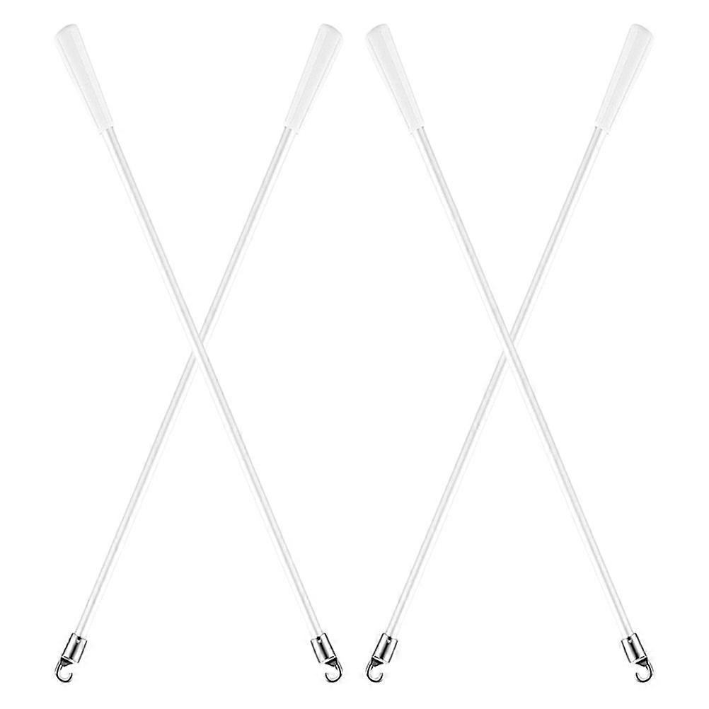 Curtain Pull Rod Blind Wand For Windows With Smooth Movement And Easy Operation 4Pcs
