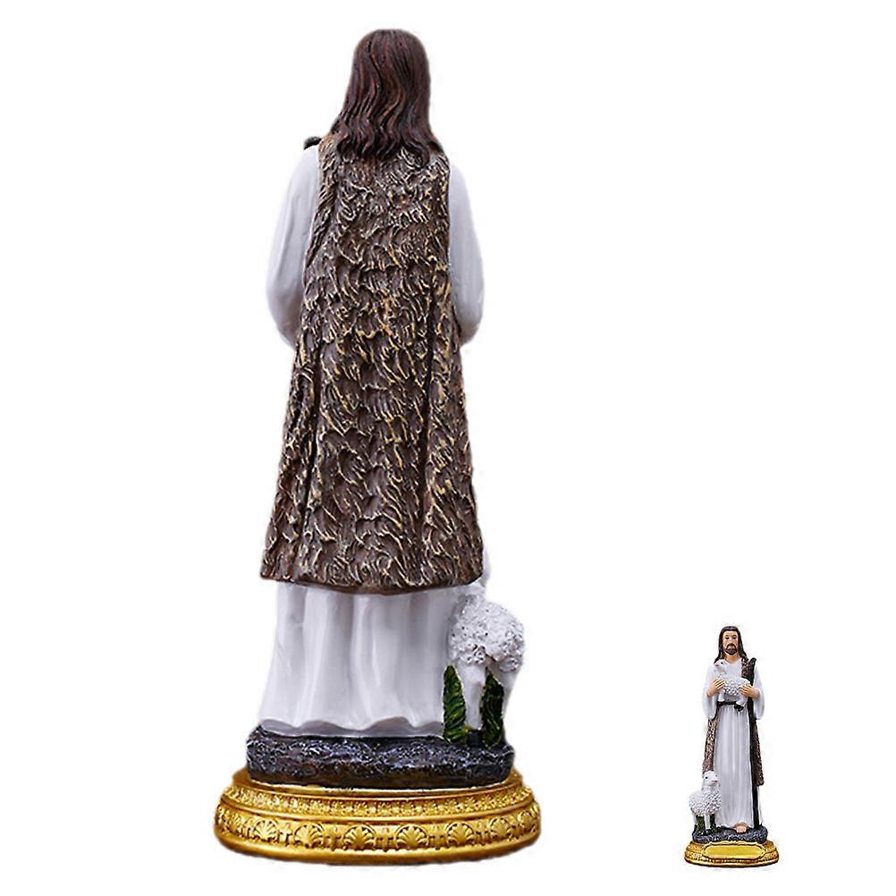Shepherd Statue Classical Shepherd Ornament Home Interior Decoration Holiday Gift