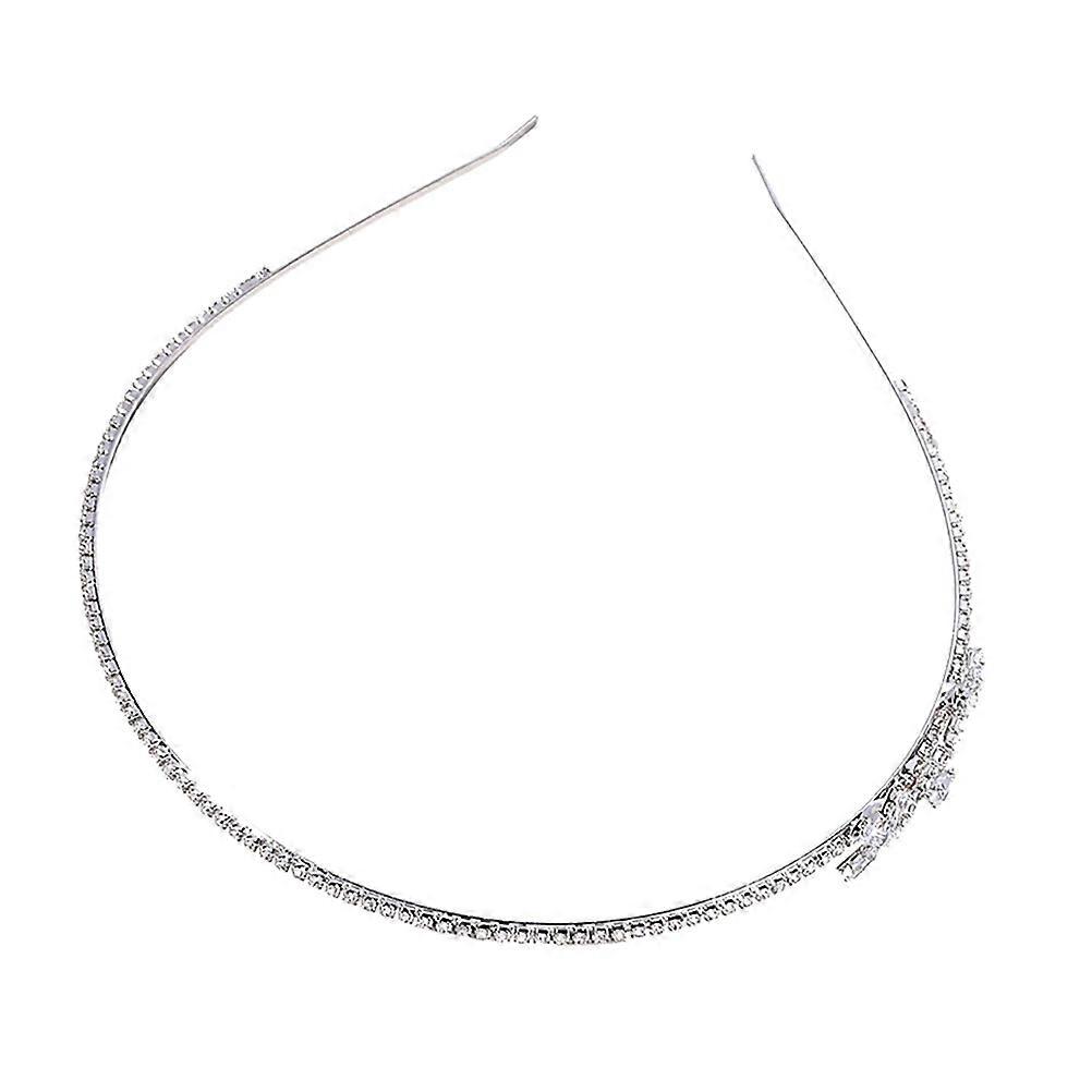 Bridal Headwear Hair Decoration For Women Silver Color Suitable For Everyday Use 1Set