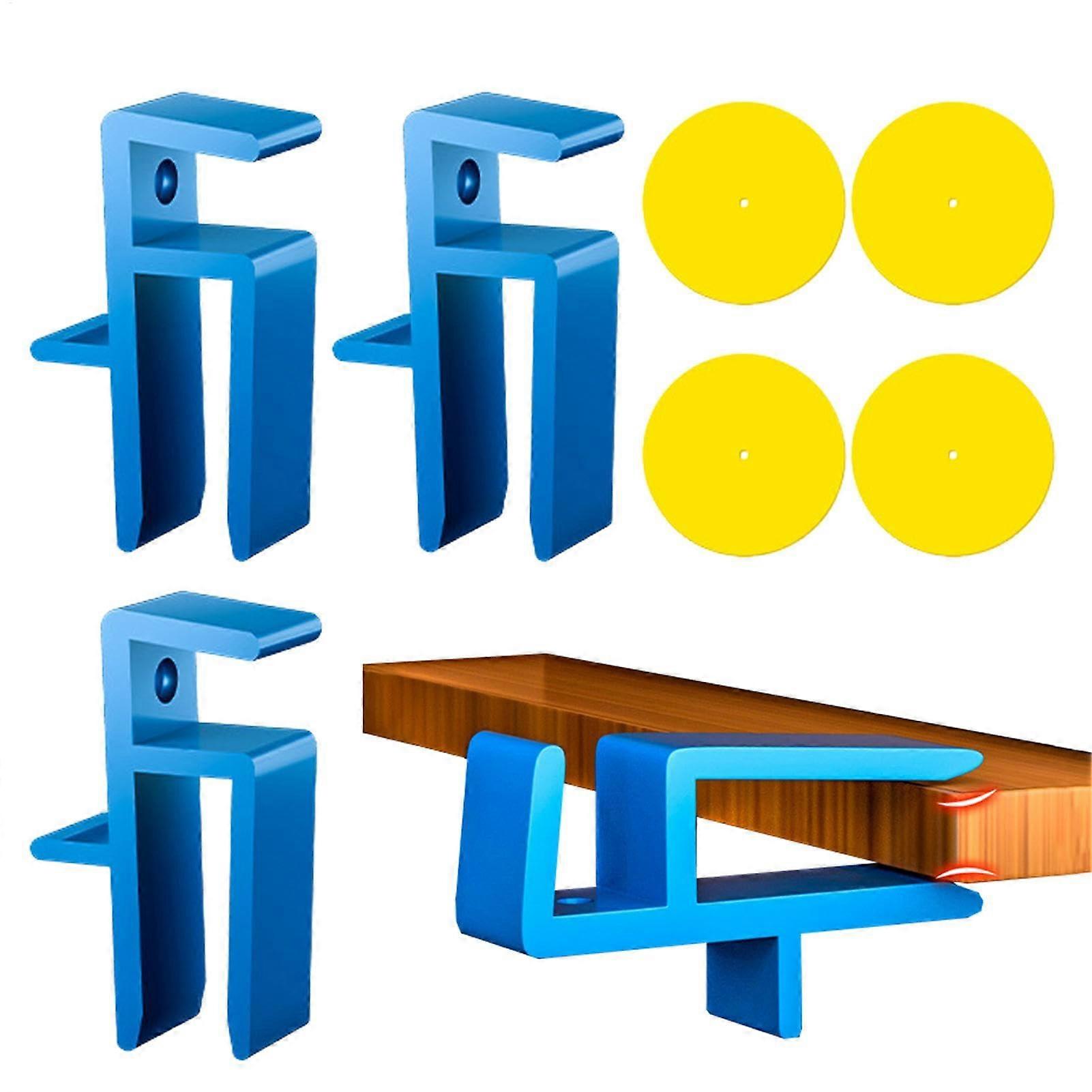 Writing Tool, Writing Tool, Cabinet Door Assembly Jig, Cabin Clamps Multifunctional Toe Kick Tools for Professional Woodworking
