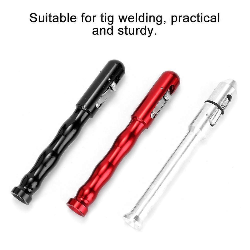 Tig Pen Finger Feeder Rod Holder Filler Sampler Transfer Pen Aluminum Alloy TIG Welding Wire Feeding Pen for 1-3.2mm