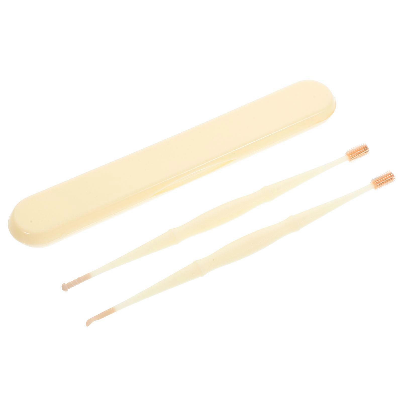 Here's a polished and professional product description for the **1 Set Double Ended Ear Wax Removal Tool Kit with Massage Function**:
###
