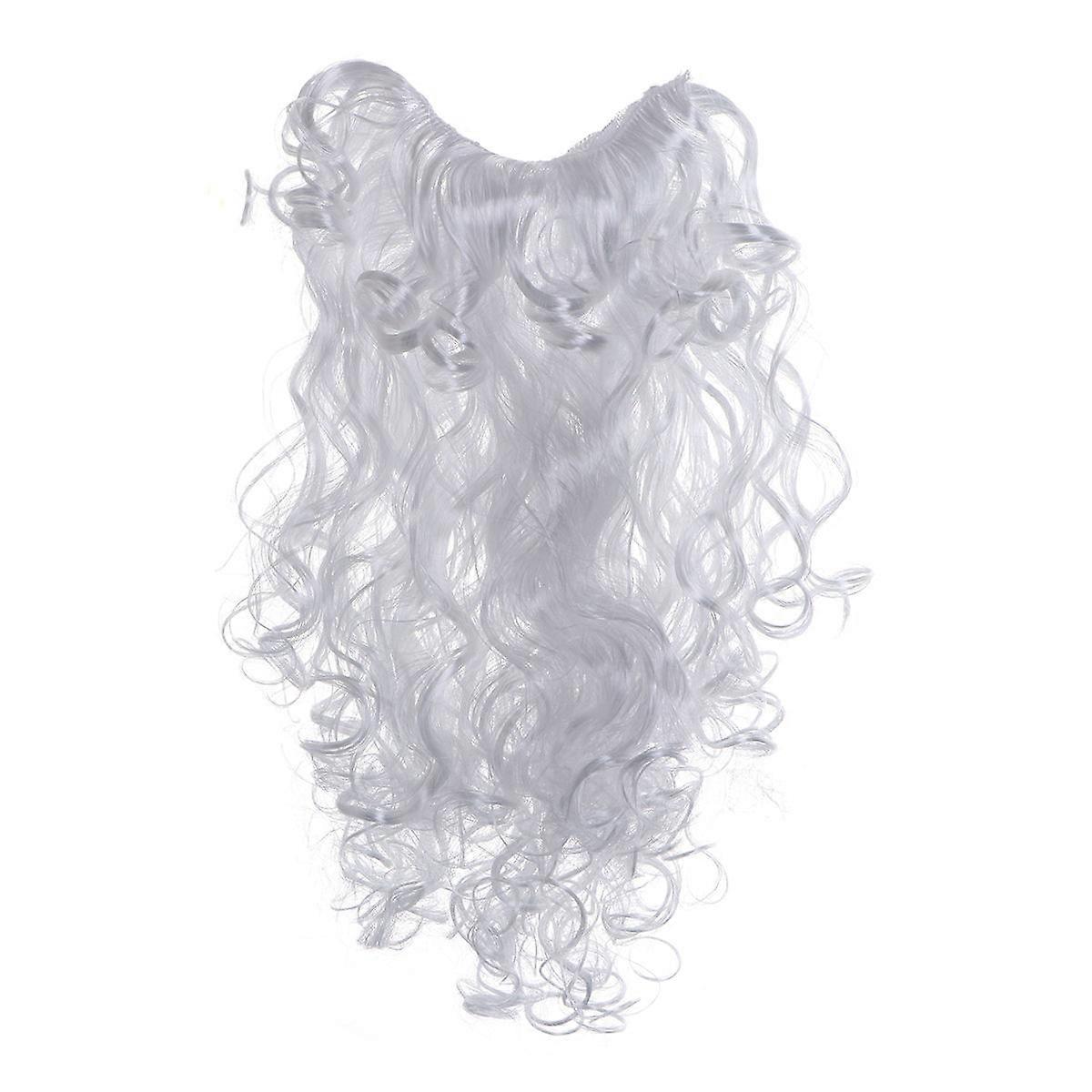 Santa Claus Costume for Adult Men, Festive Beard Design, Durable Material