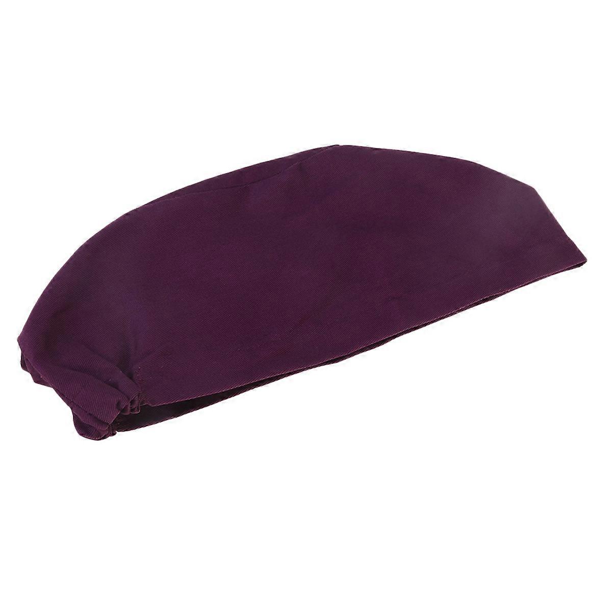 Purple Working Hat for Surgical Use Made of Durable Cotton Comfortable and Breathable Fit for Men