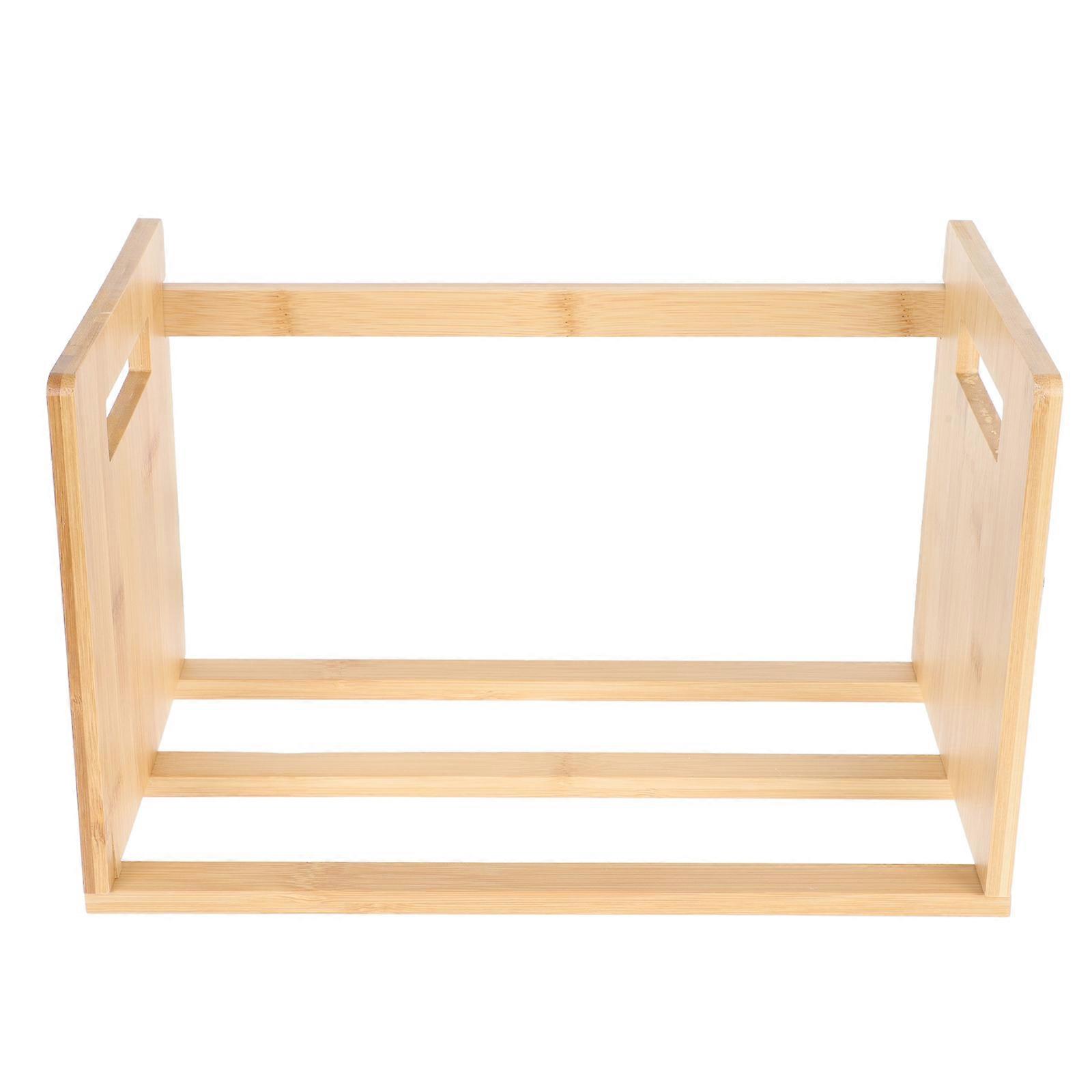 Book Shelf for Desk Use, Simple yet Elegant Wooden Storage Solution