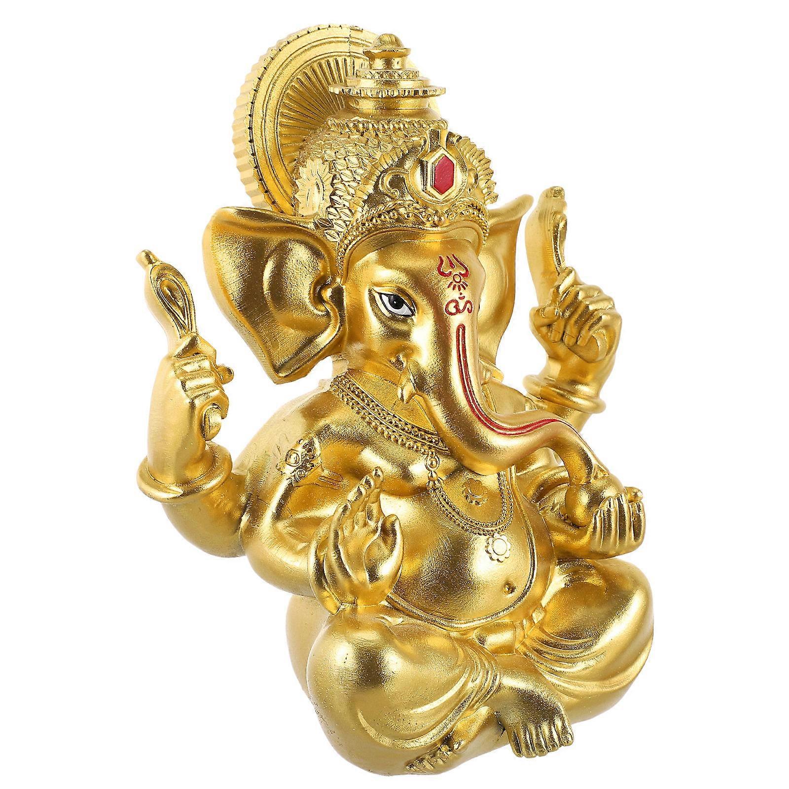 Styled Elephant Decoration, Resin Statue for Office or Home