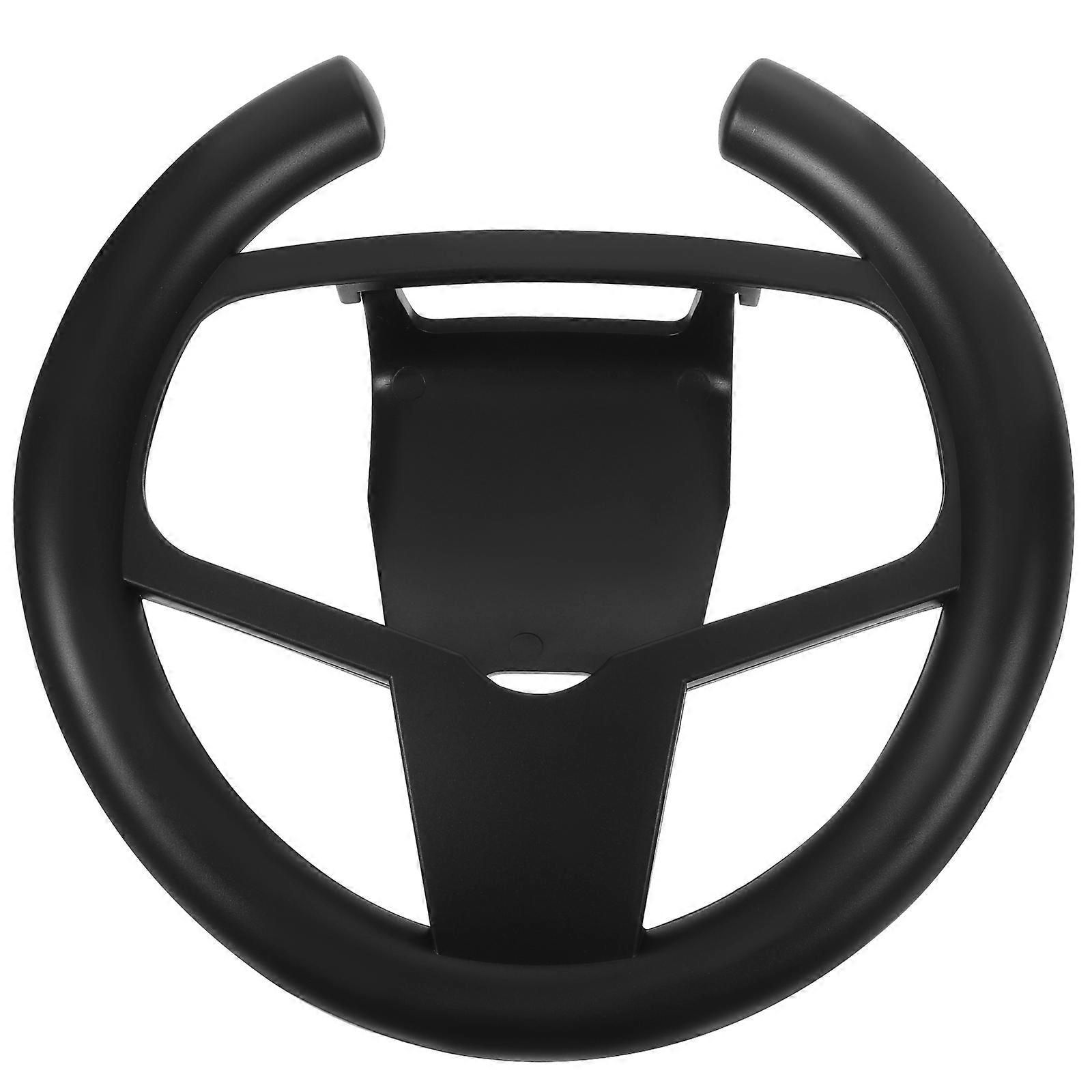 Steering Wheel For Gaming Game Controllers Replacement Racing Simulation 18X18X2CM Wireless Connection 1Pcs