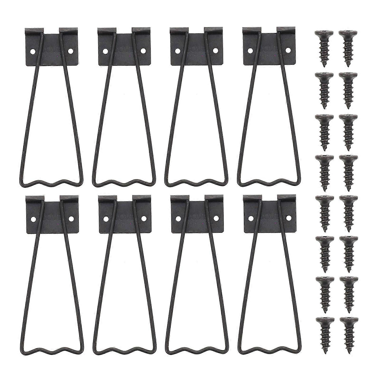 Photo Frame Bracket Easel Stand with Screws, Compact Back Support for Tabletop Display and Easy Storage
