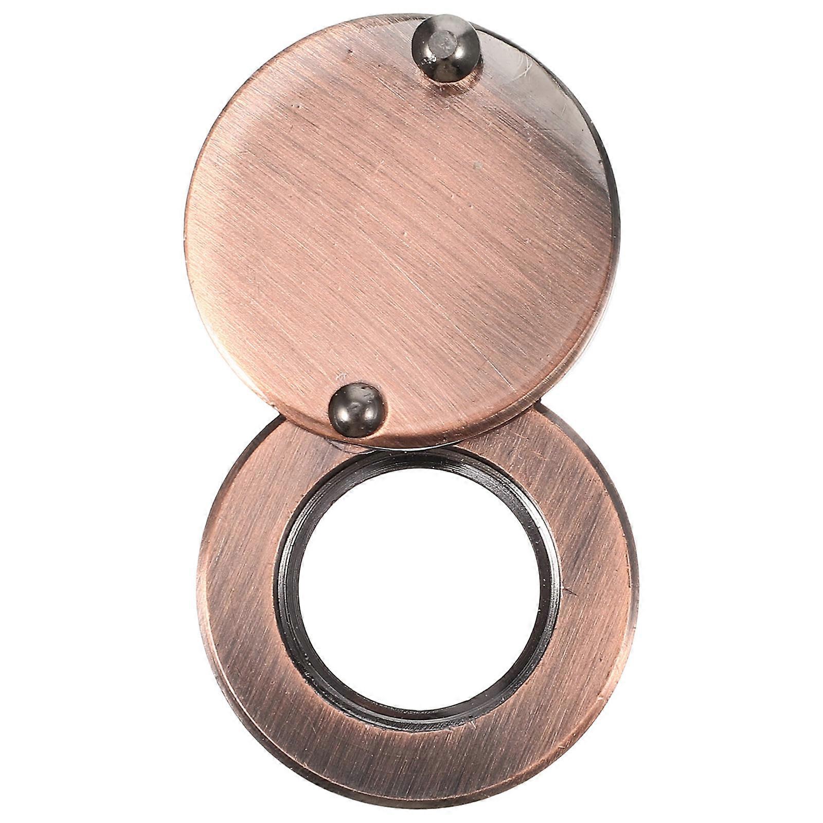 Copper Security Door Viewer Cover 2pcs Privacy Protection Supplies for Home