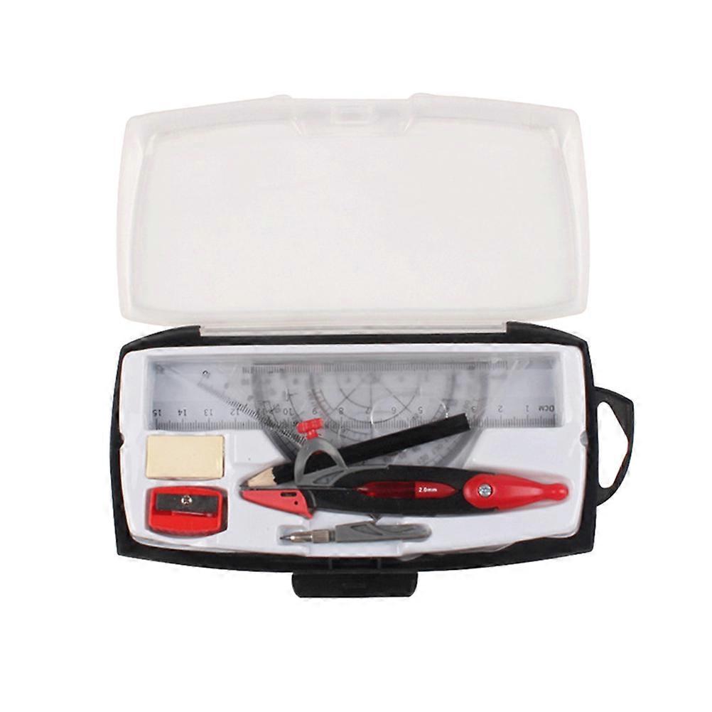 Compasses Set for Students Stationery Teaching Tool Lightweight Drafting Supplies Multi Color 1 Set