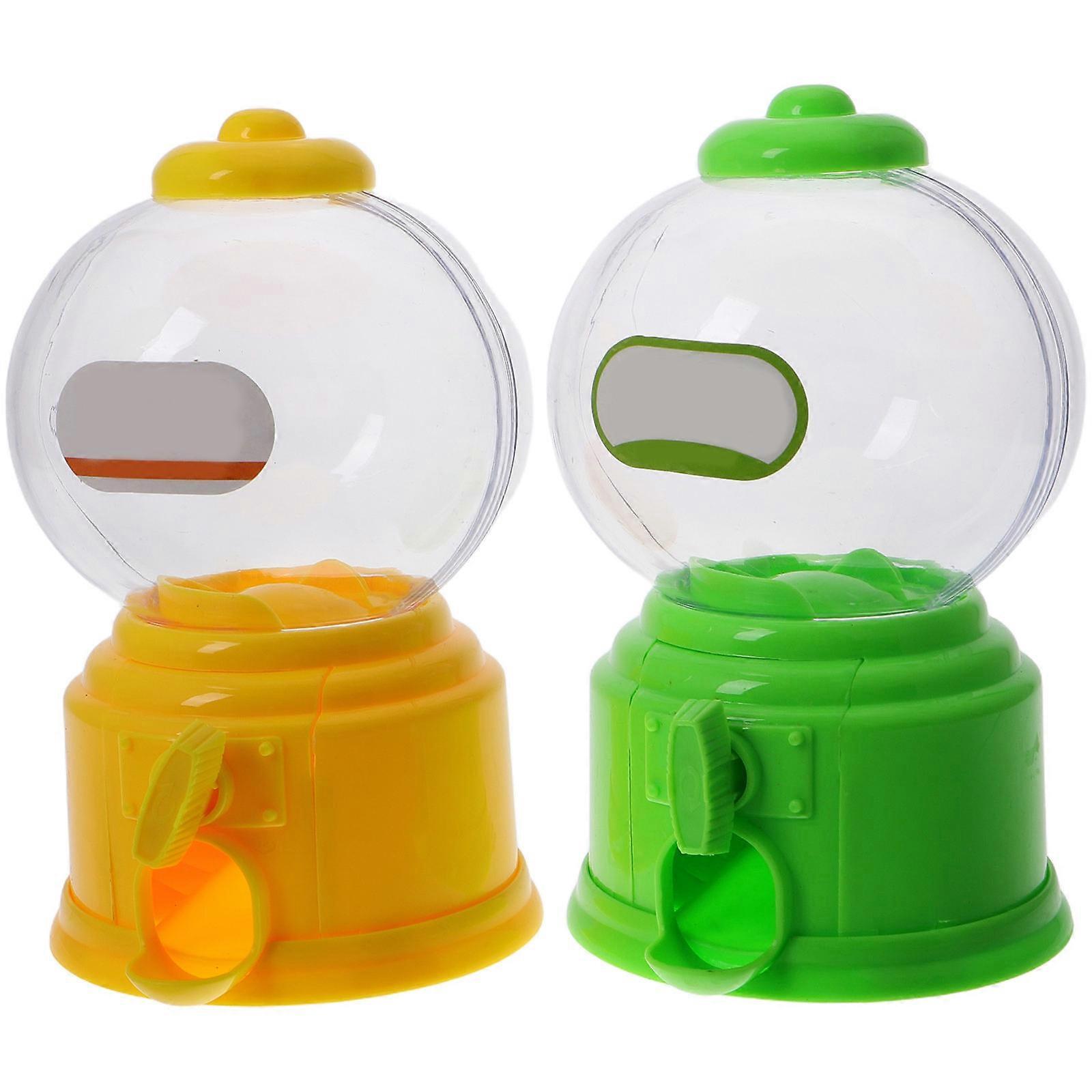 Mini Candy Dispenser Machine Assorted Color For Children Parent-Child Interaction 2Pcs