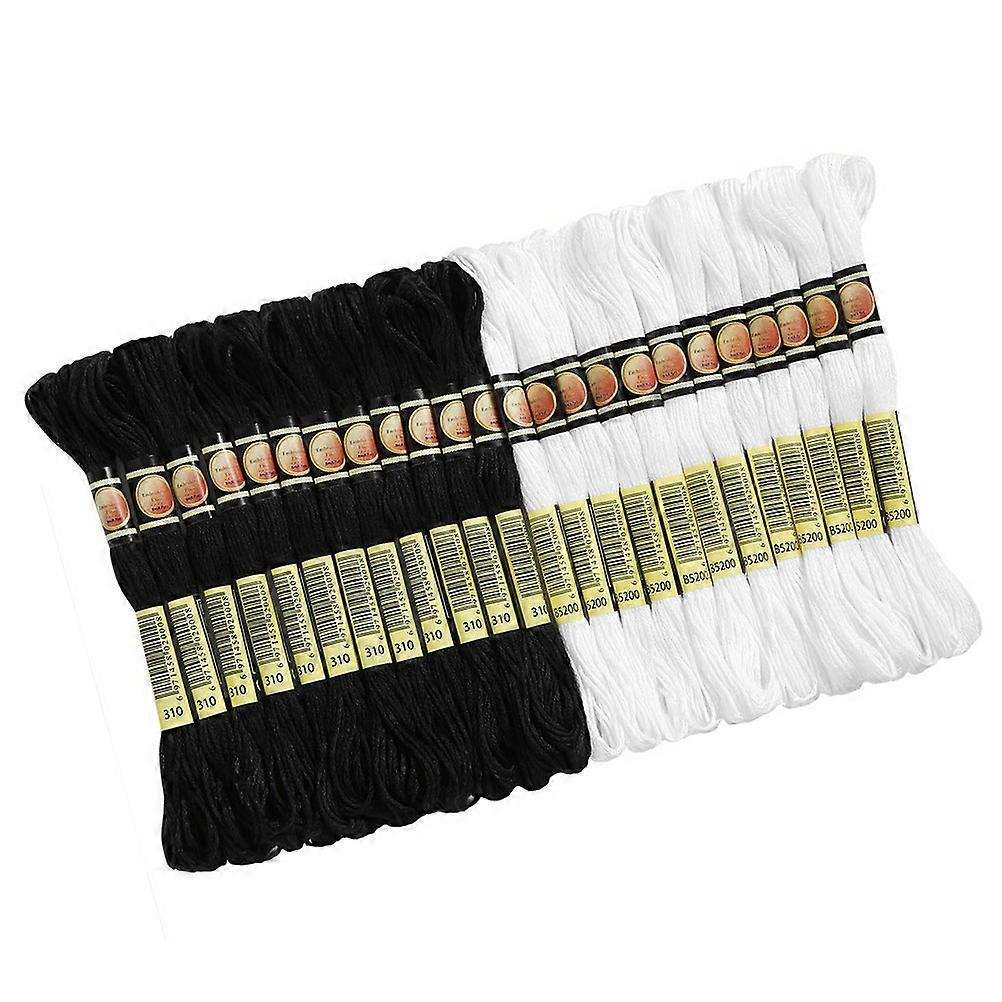 High-Class Polyeste,r Embroidery Thread 48Pcs Daily Use For Family And Friends Assorted Color Sewing Accessories