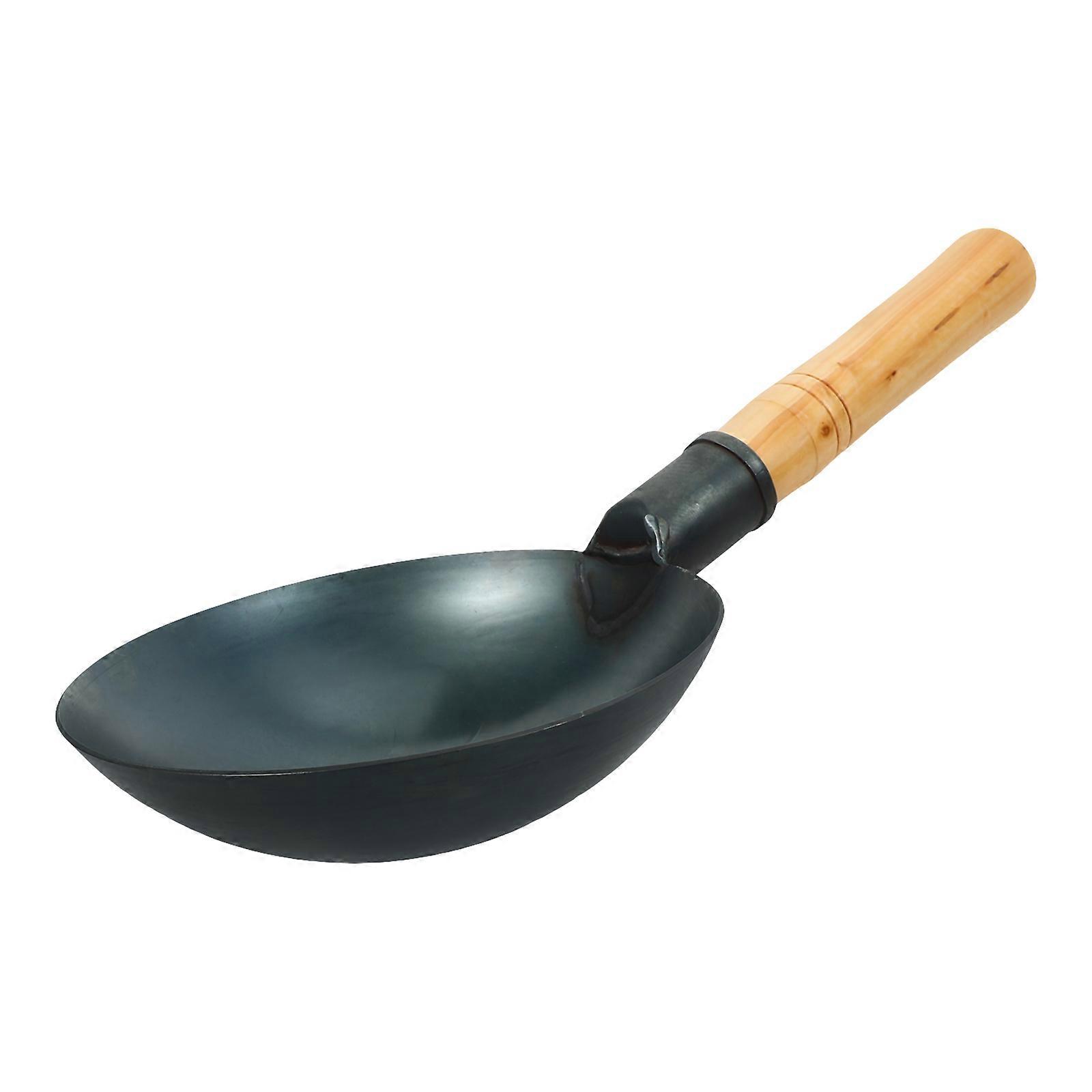 Small Frying Pan for Melting Butter Chocolate and Cheese with Ergonomic Handles Black 4.5 Inches
