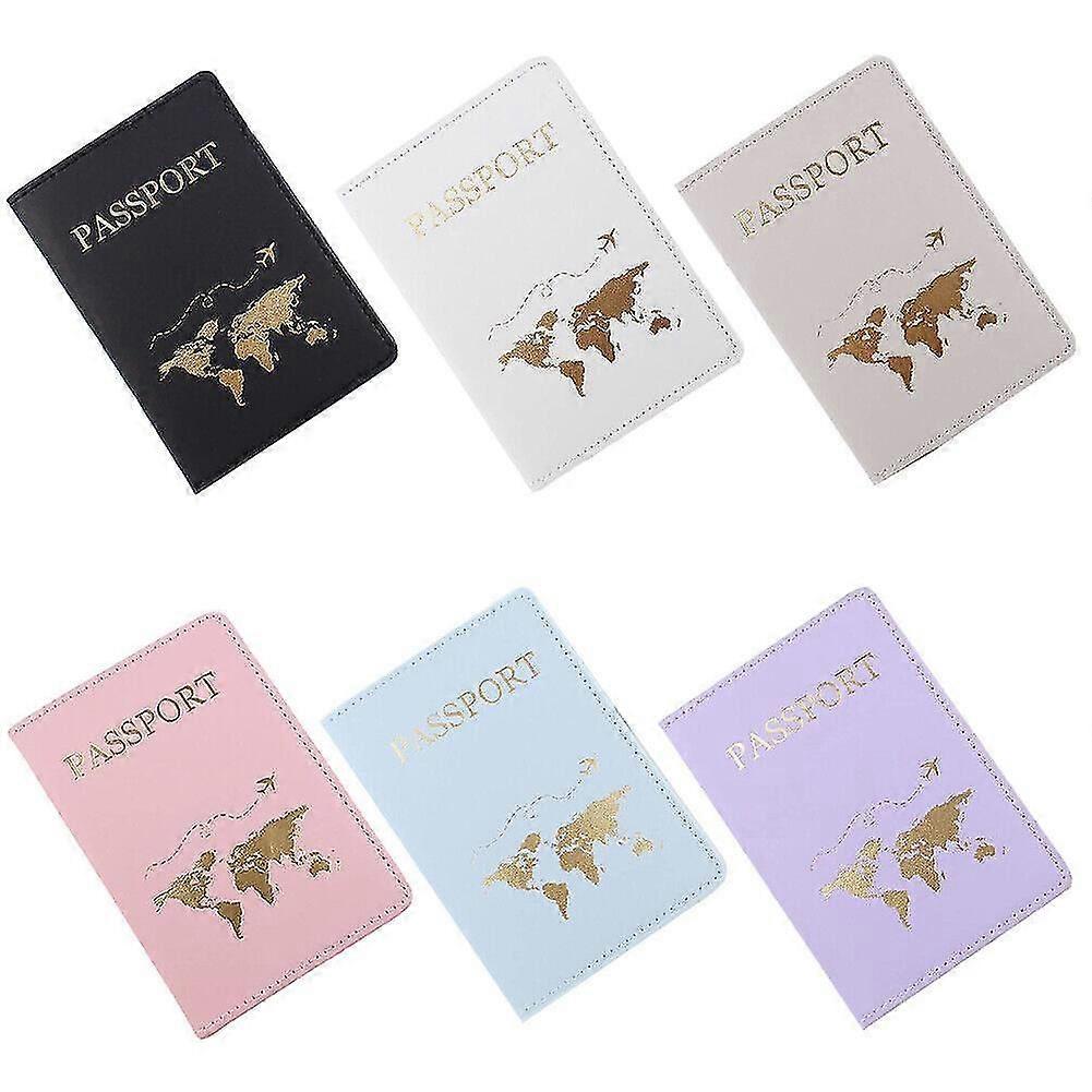 غطاء جواز السفر حامي جلدي معرف حالة حامل بطاقة السفر محفظة الملحقات