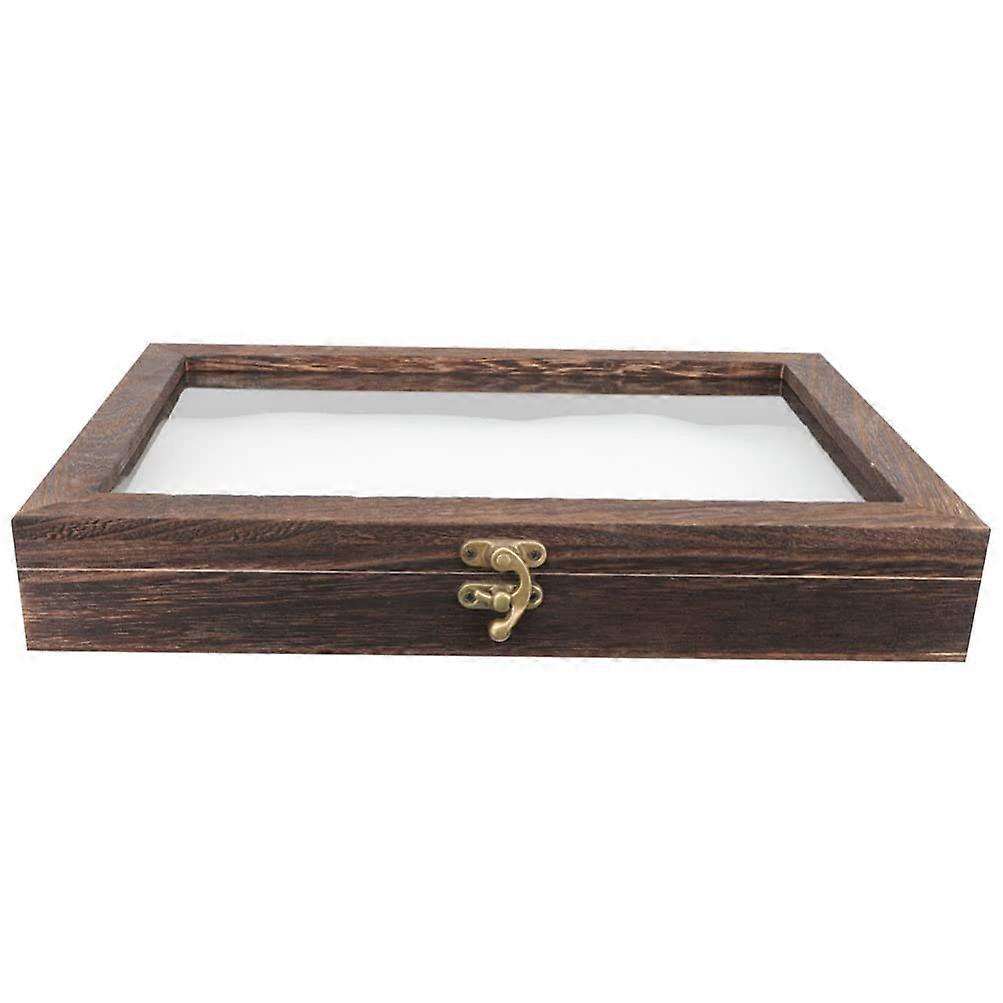 Dustproof Protection Showcase Wall Display Box Specimen Holder Collector's Display Case Wall-Mount Style