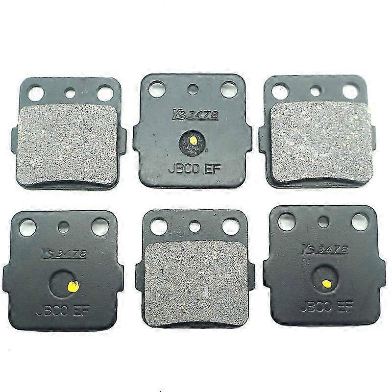 Motorcycle Front Rear Brake Pads For YAMAHA YFM350 Raptor 350 2004-2006 YFM350R 2005-2009 YFM350RSE SE 2005-2006 YFM 350 ATV
