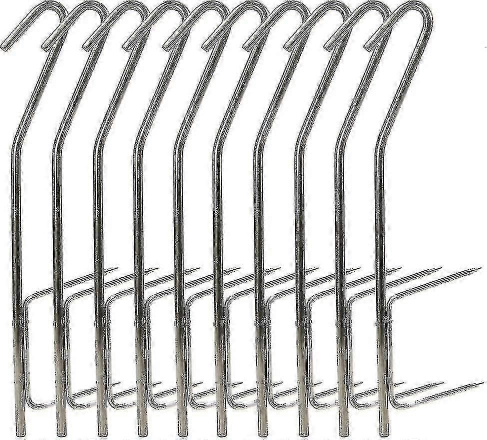 10 Pcs Incense Hookssmoking Fish Hooks For Bbq Smokers Edition 0910