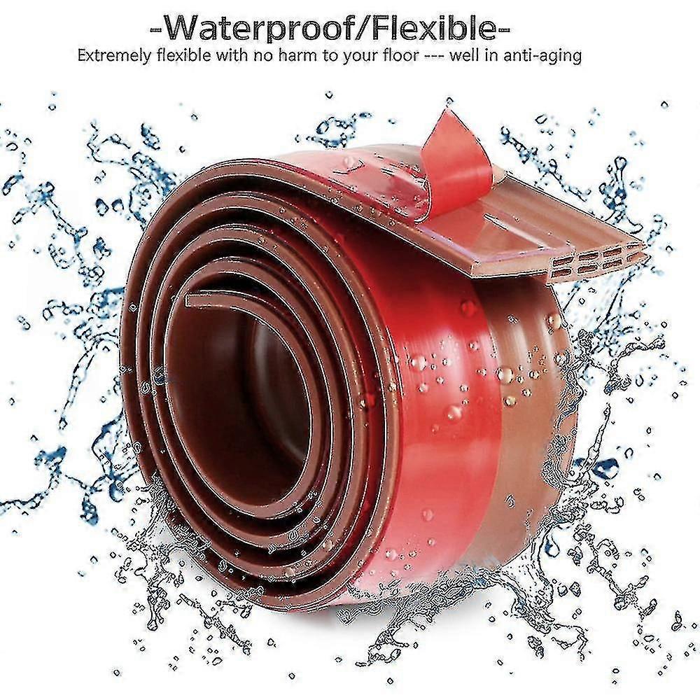1m Self-Adhesive Door Seal Strip, Weatherproof Draft and Insect Excluder