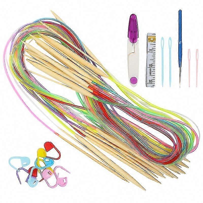 1 Set Annular Knitting Needles for Circular Knitting