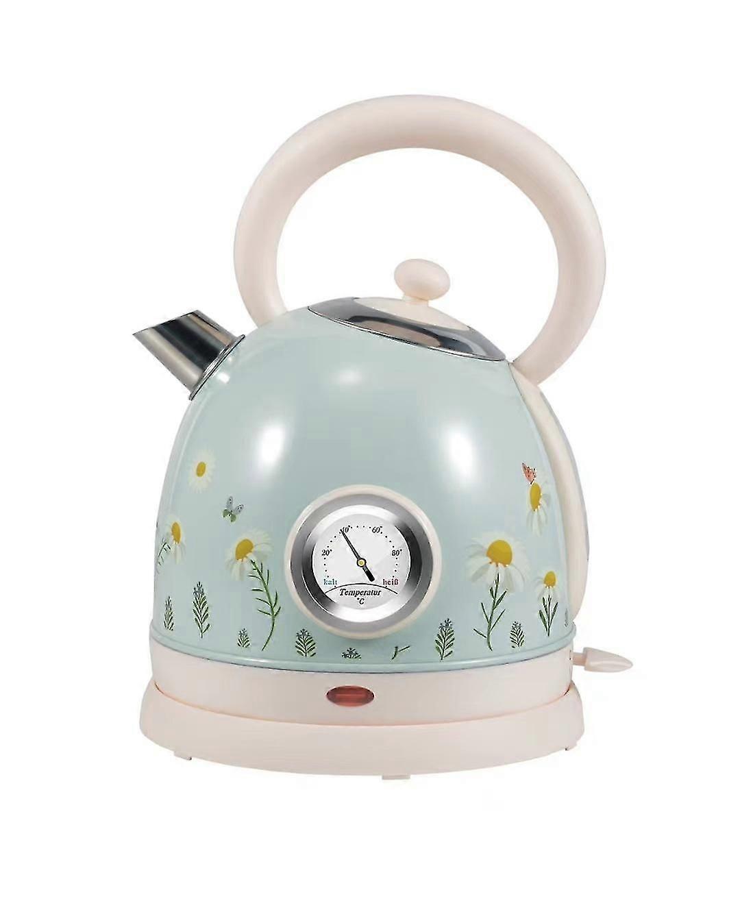 Bollitore elettrico retrò in acciaio inox 304 per la casa