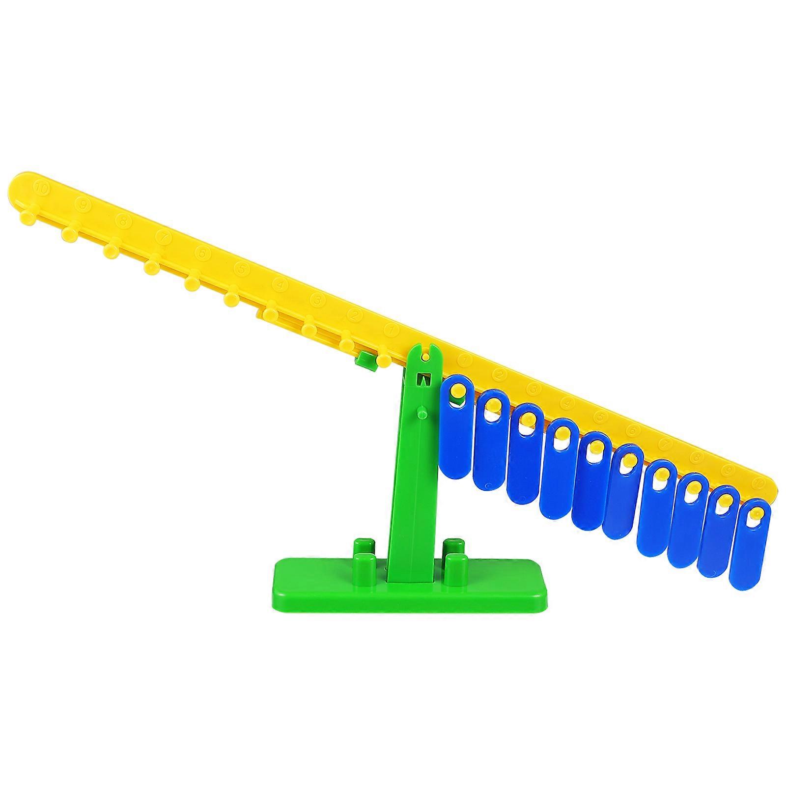 Balance Math Toy Arithmetic for Children Multi Plastic Classroom Teaching 1 Set