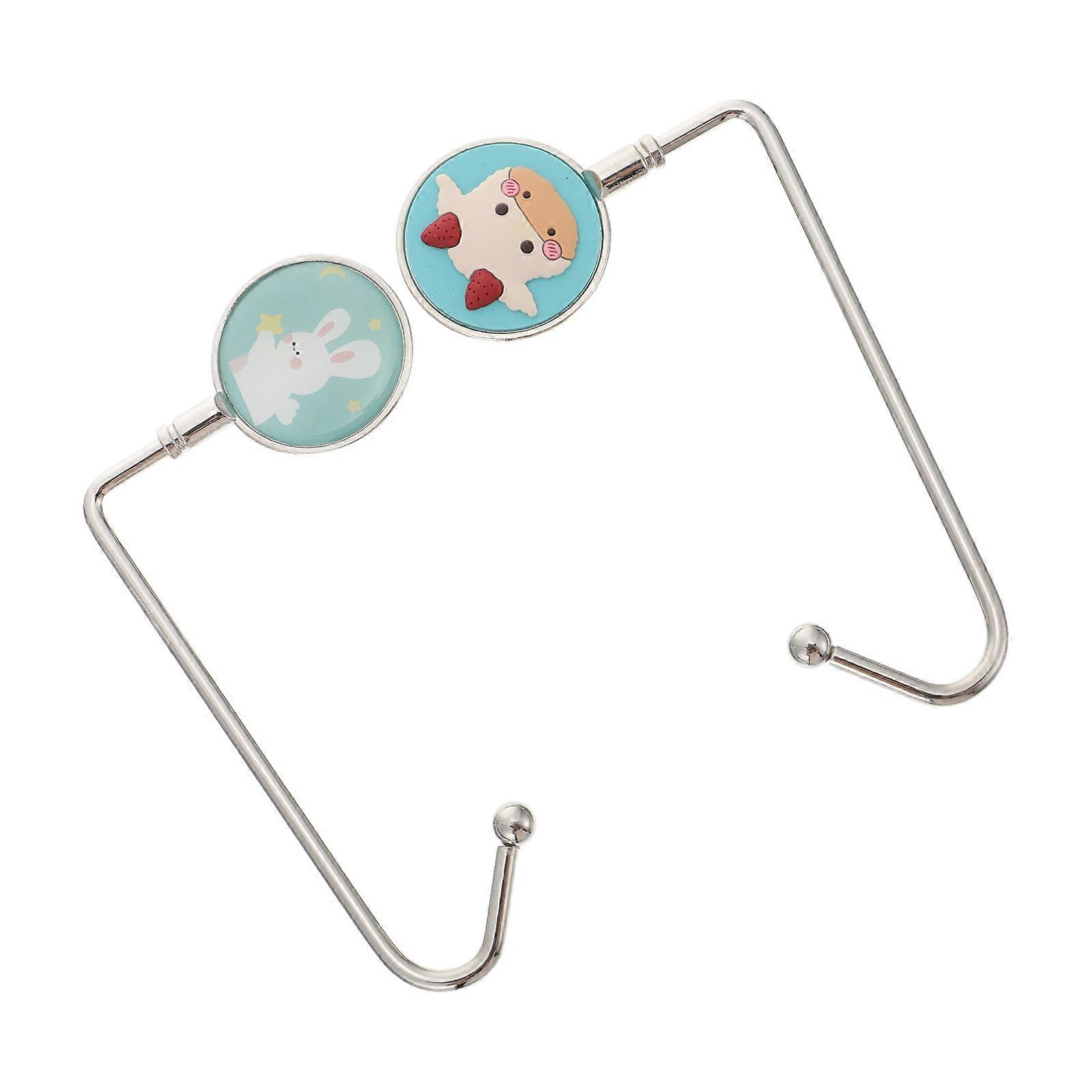 Here's a refined and professional product description based on the title you provided:
**2pcs Handbag Table Hooks Portable Purse Hanger with Anti