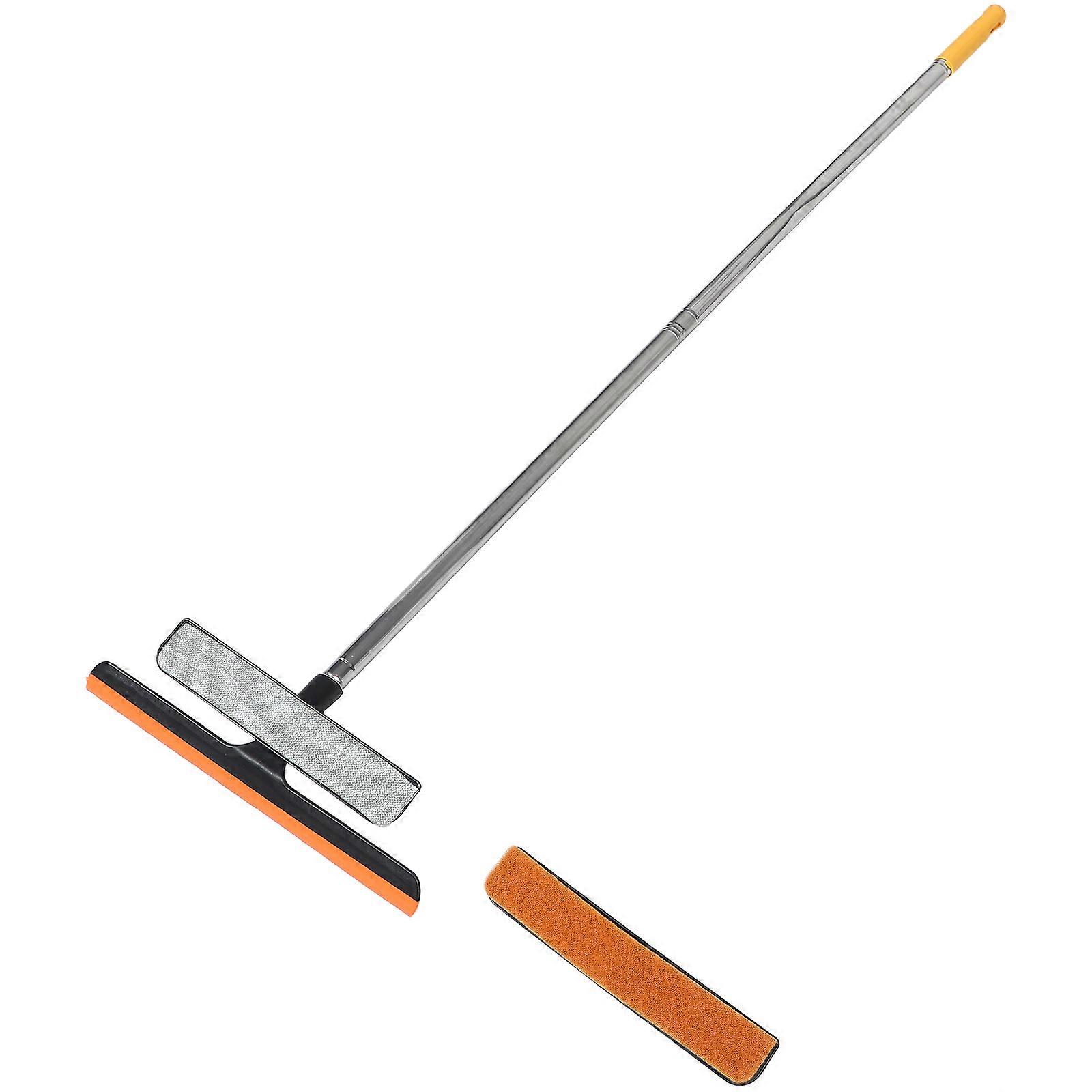 WORGEOUS Long Handle Window Cleaner Car Windshield Squeegee for Glass Cleaning Water Removal