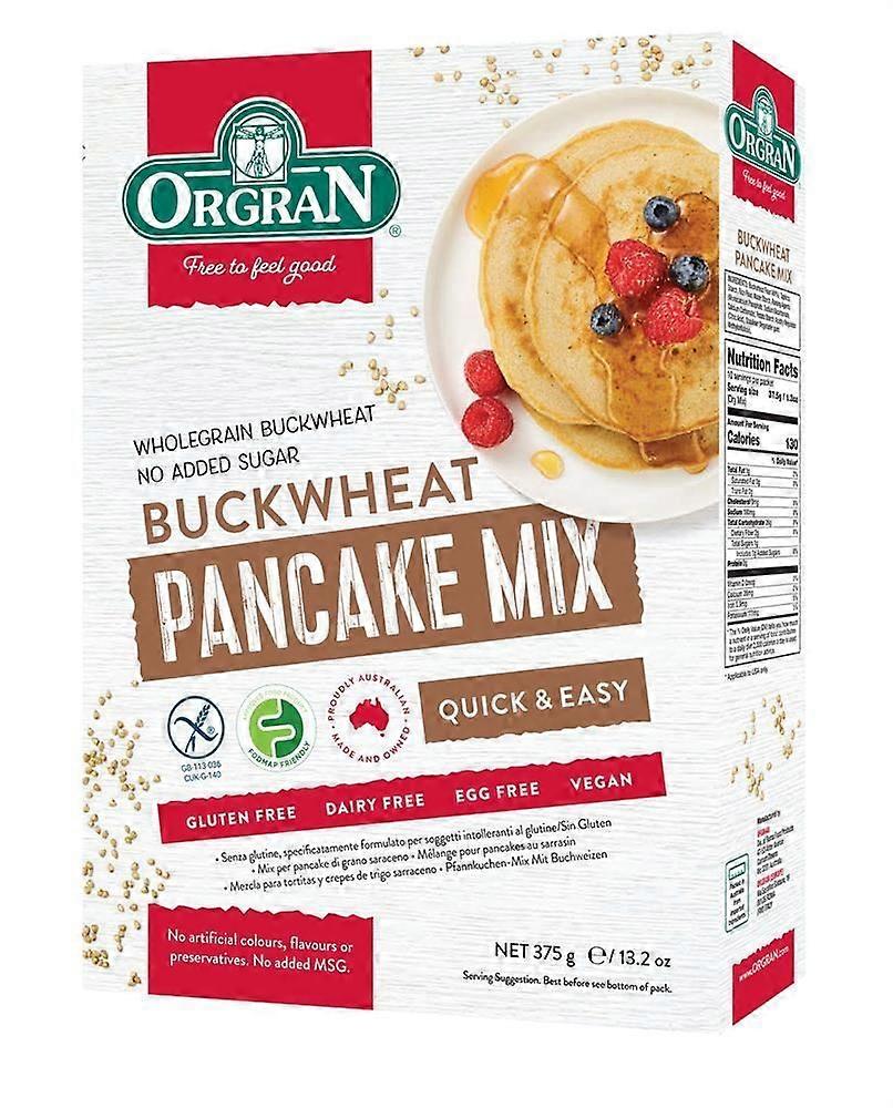 Orgran Buckwheat Pancake Mix 375g - 3 Pack