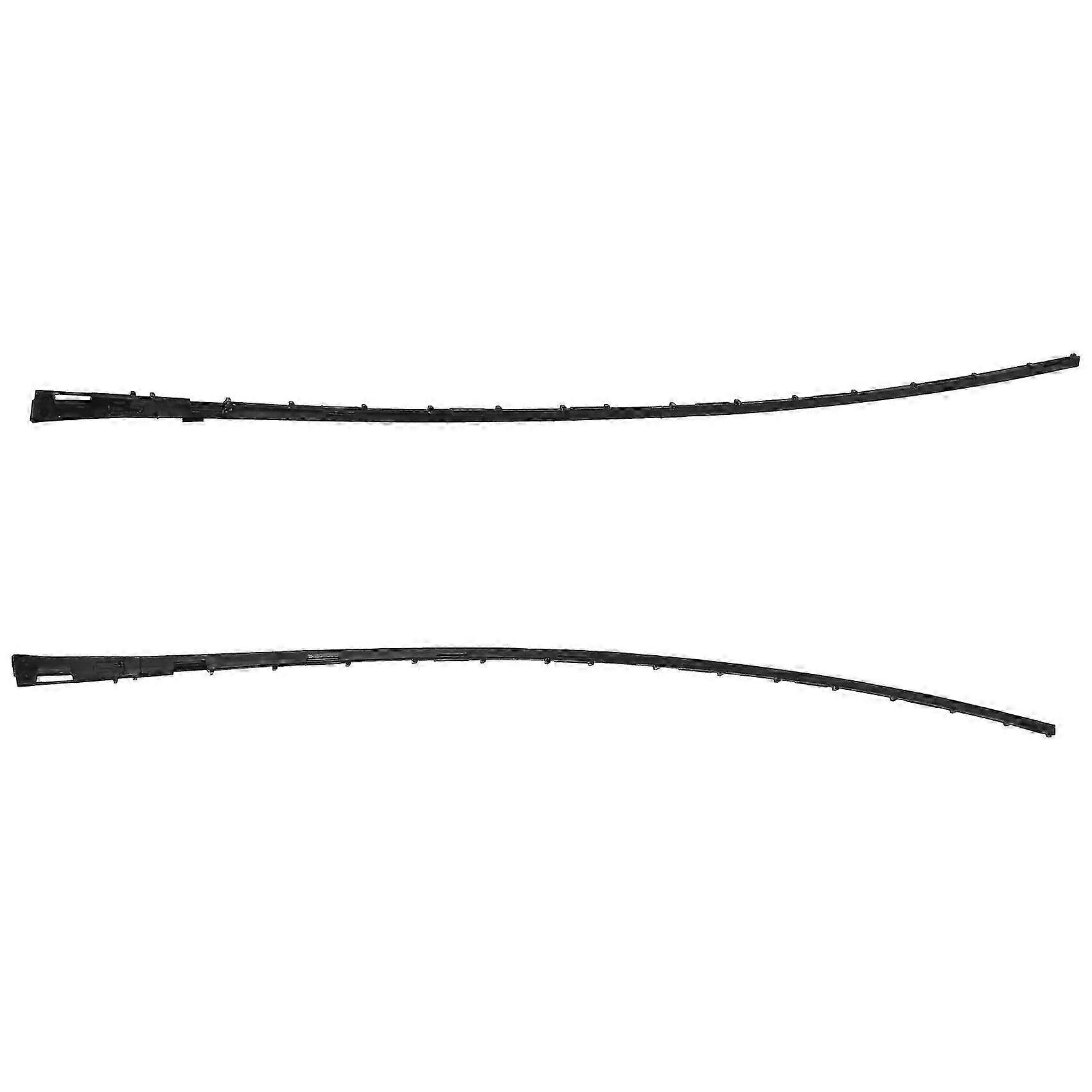 1Pair Front Windshield Seal Strip For Fiesta 2010-2019