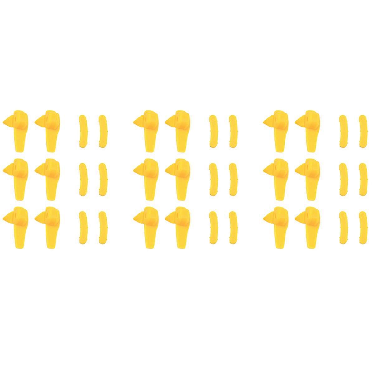 36Pcs Tyre Changer Part Nylon Mount Demount Head Duck Head Insert Rim Protector