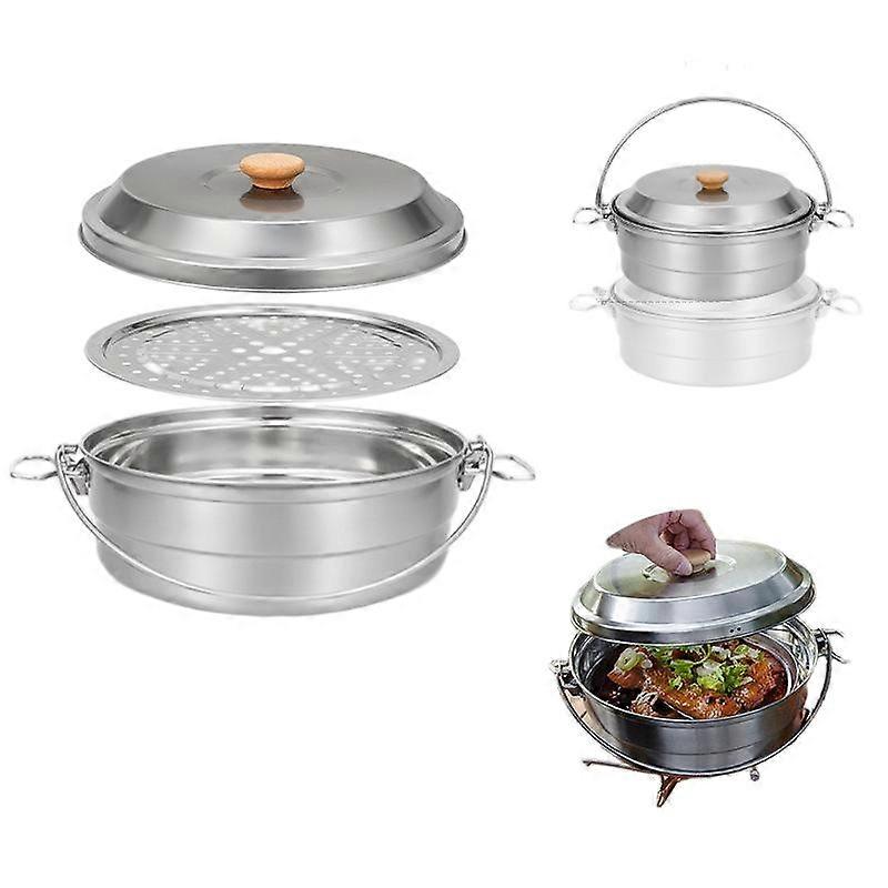 Outdoor cooking pot, 4.3 liters, environmentally friendly and durable, suitable for 1 - 4 people