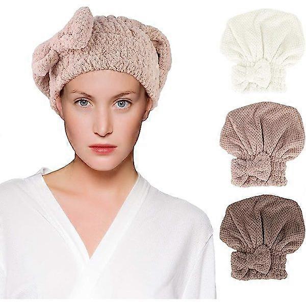 Serviette à cheveux, serviette à cheveux à séchage rapide super absorbante