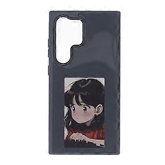 NFC Screen Projection Phone Case for S24 Ultra Red Yellow Black White Color Display 3.52 Inch Picture Smartphone Case