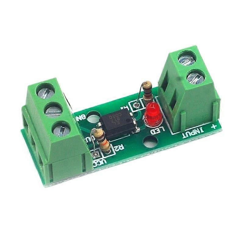 1Channel Optocoupler Isolation Module, DIN Rail Mount, 35V/12V/24V Input, PLC And Microcontroller Level Isolation