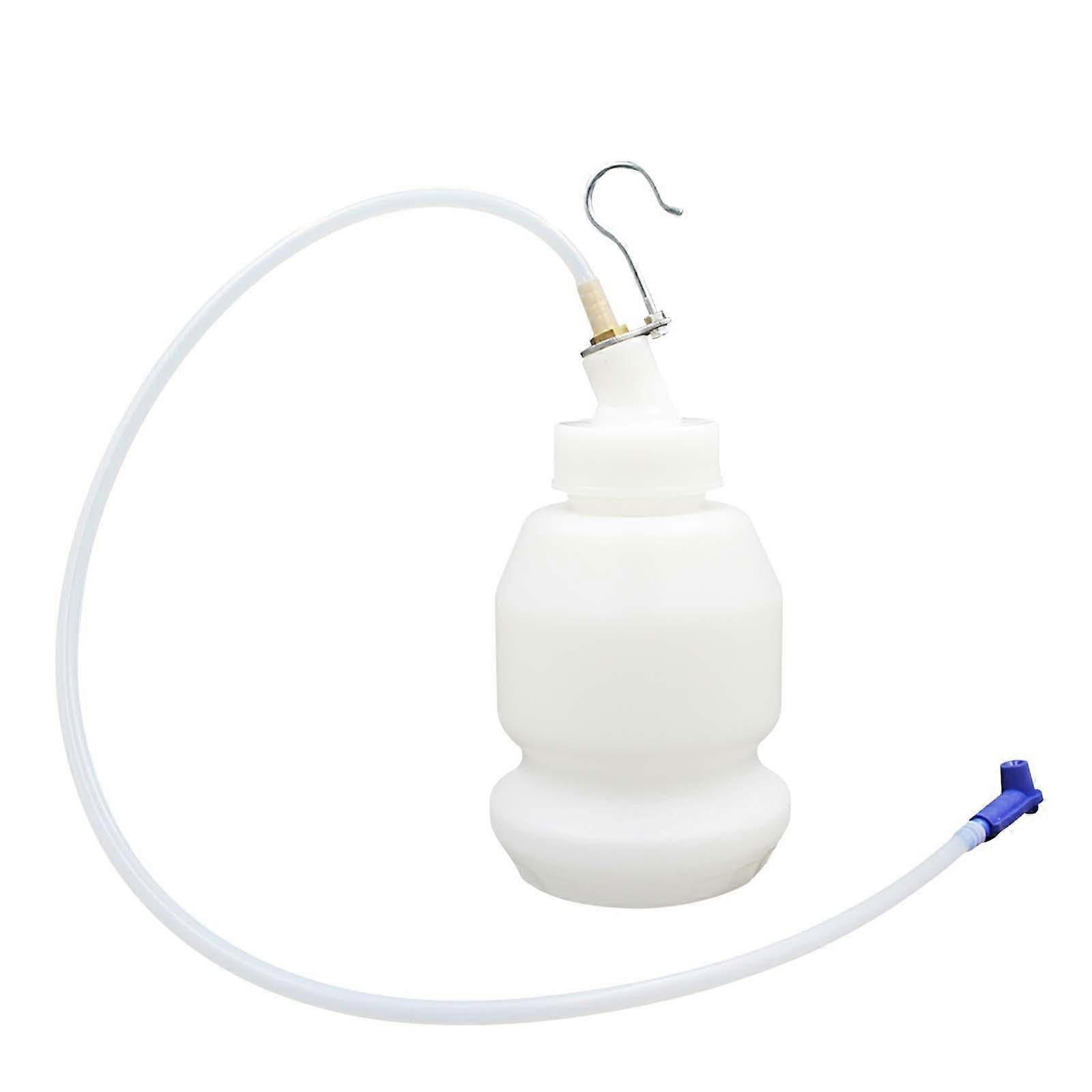 Brake Bleeder Fluid Reservoir Bottle 1L For Motorcycles Universal Fit Brake Fluid Change Kit