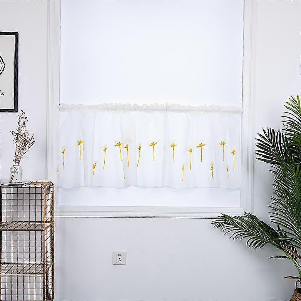 2025 curtains for bedroom 1Pcs Voile Curtain Swags All Colours Pelmet Valance Net Curtains Voile Swag