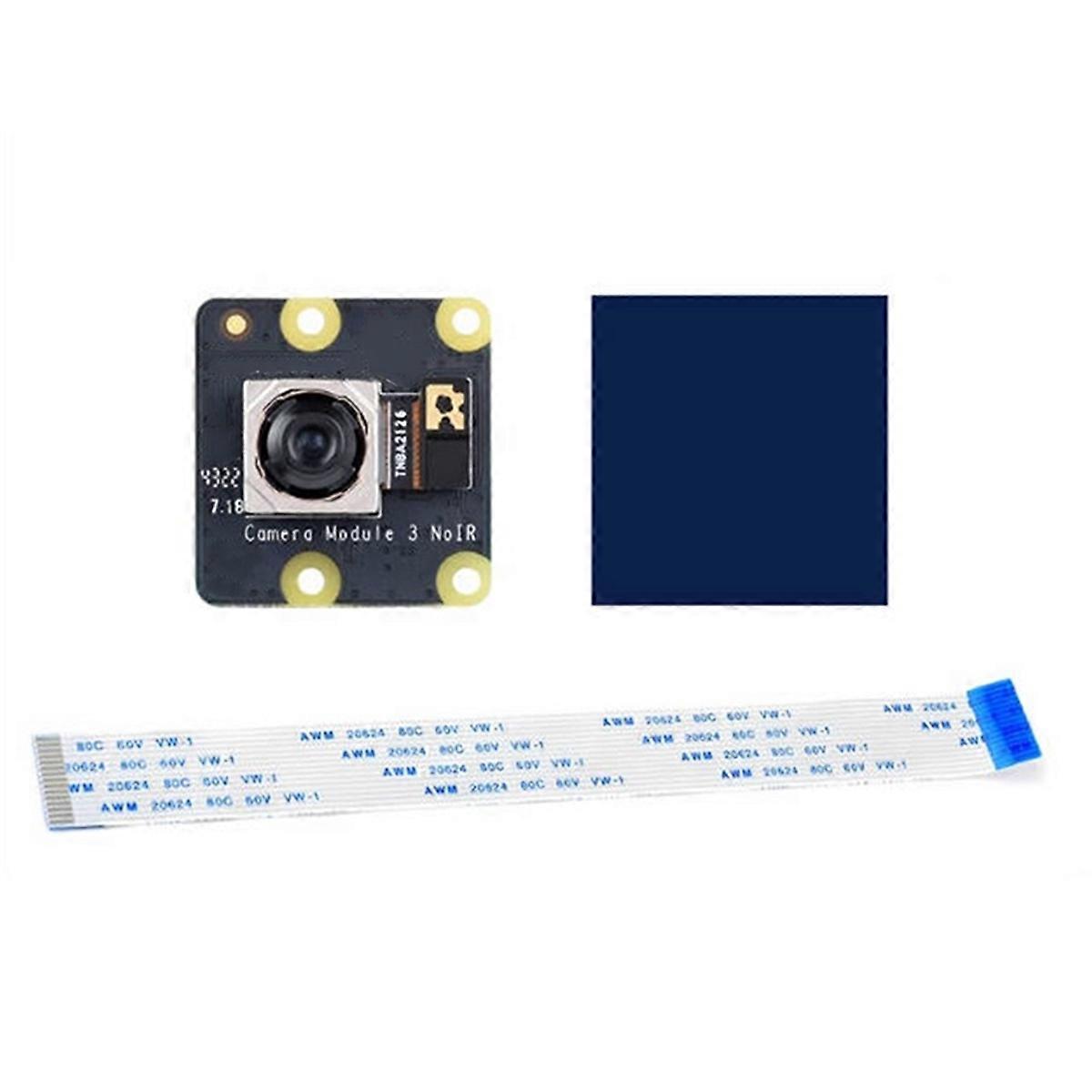 For Camera Module 3 Wide NoIR IMX708 11.9MP 75 Field Angle for 4B/3B+/3A+/3B/2B/B+/A+