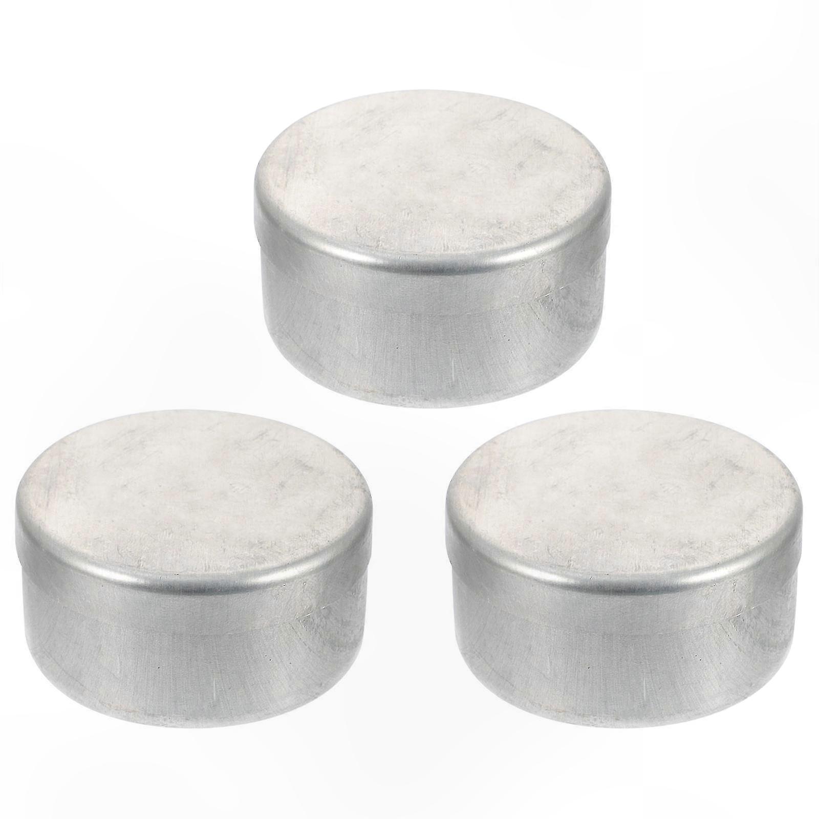 Compact Aluminum Jars for Sample Storage and Organization